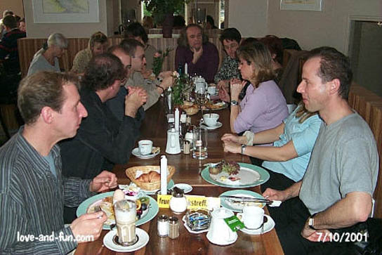 Frühstückstreff am 02.02.2014 im Restaurant Tomasa in Berlin-Schöneberg